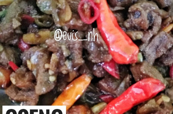 Resep Oseng mercon daging khas jogja Irit Anti Gagal