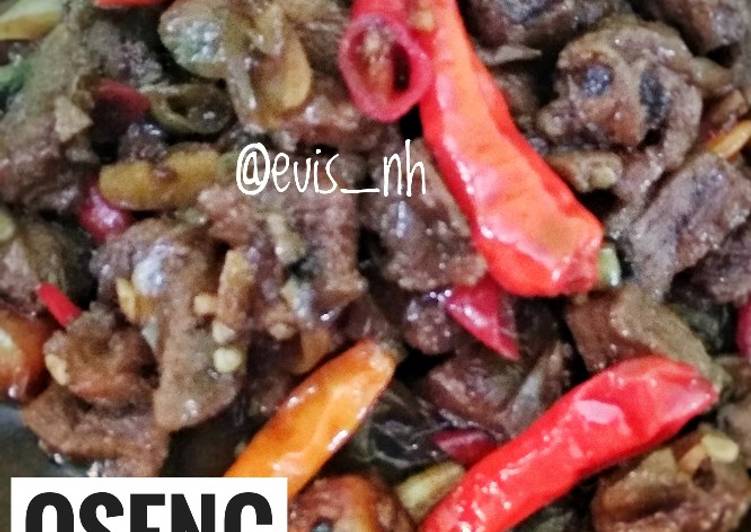 Oseng mercon daging khas jogja