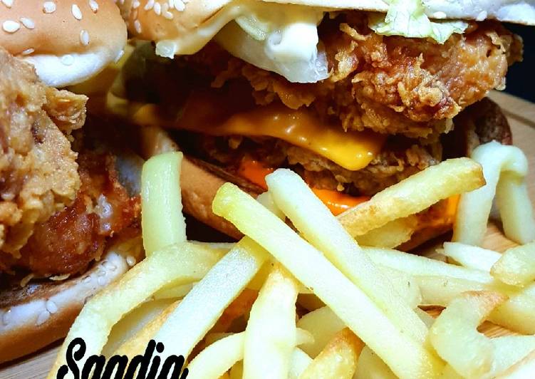 Zinger burger