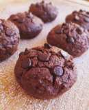 Almond and Chocolate Chip Brownie Cookies (Gluten-Free)
