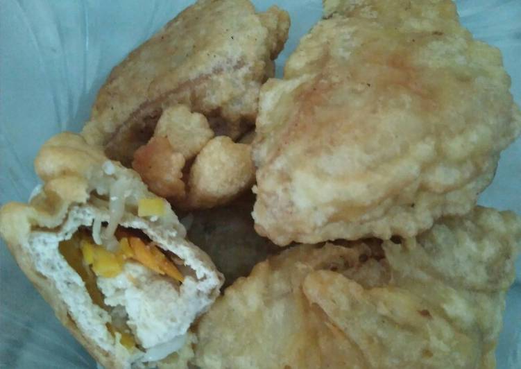 Tahu berontak isi sayur