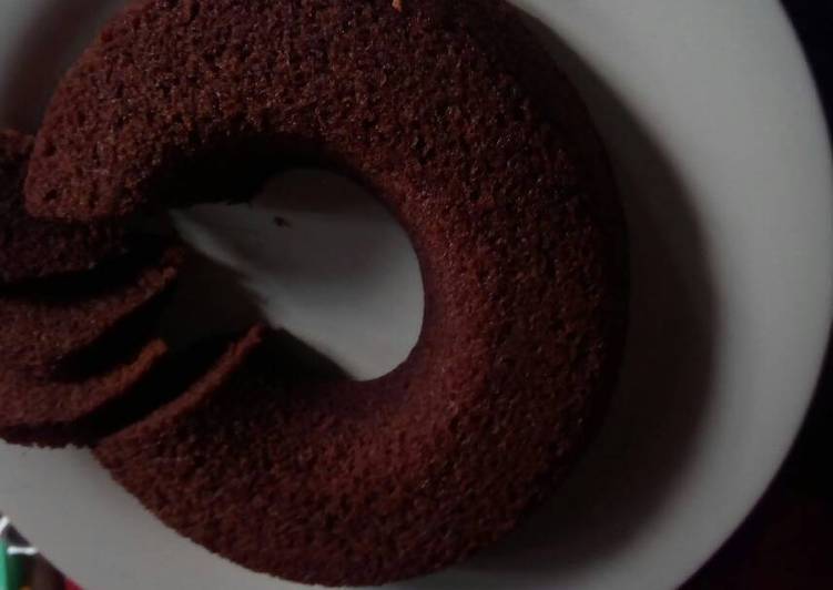Proses meracik Brownies Kukus Magic Com Anti Gagal