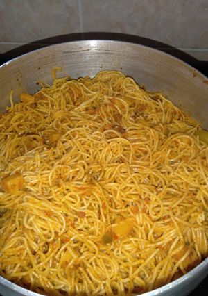 عکسی از دستور ماکارونی
