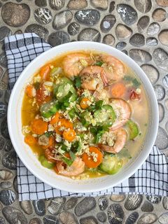Foto resep Oyong Udang Kuah Telur