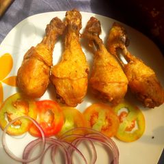 A picture of Fried turkey.