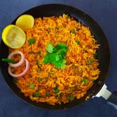 A picture of Mumbai Tawa Pulao.