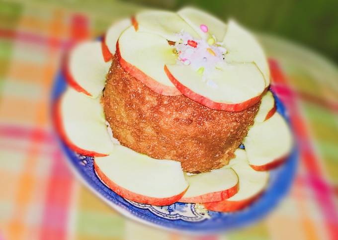 Recipe of Homemade Apple & Curd Cake