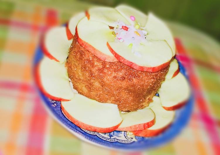 Simple Way to Make Super Quick Homemade Apple & Curd Cake