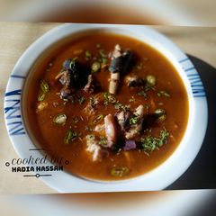 A picture of Mutton paey (پائے).