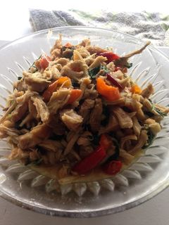 Foto resep Tumis ayam suwir kemangi
