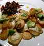 Easy Steps to Make Fried spiced potatoes with brie, avocado and caramelized onions the Perfect Appealing