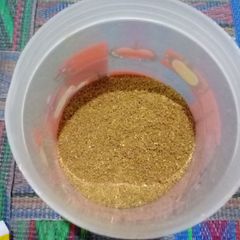A picture of Homemade chaat masala.