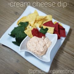 A picture of Cream cheese dip.