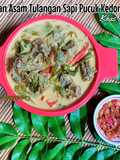 41. GANGAN ASAM TULANGAN SAPI PUCUK KEDONDONG KHAS KUTAI RESEP TURUN-TEMURUN