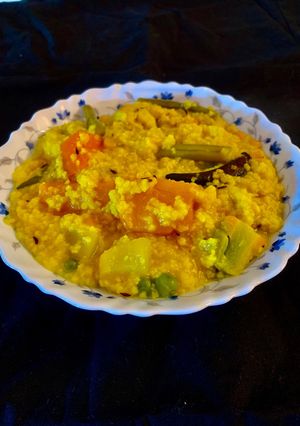 কাওন চালের খিচুড়ি(kaon chaler khichuri recipe in Bengali) রেসিপির প্রধান ছবি