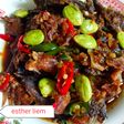 Ikan asin asam pedas pete