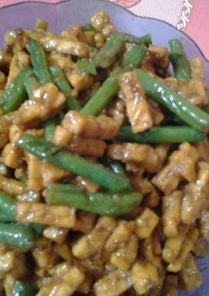 Foto resep Oseng Tempe Kacang Panjang