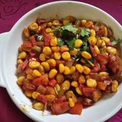 A picture of Sweet Corn Chat.