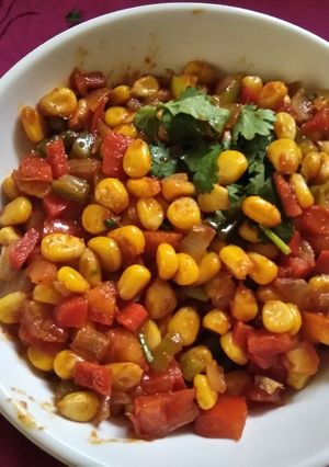 A picture of Sweet Corn Chat.