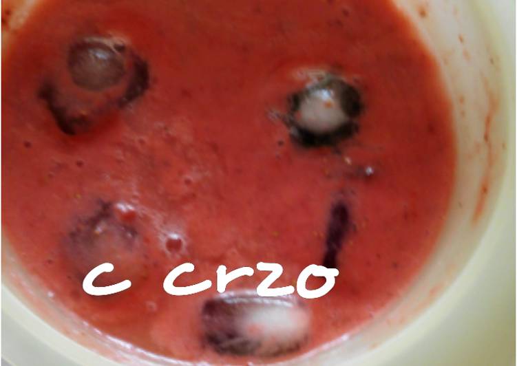 Gazpacho de fresas