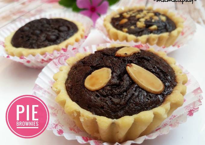 Mini Pie Brownies foto resep utama