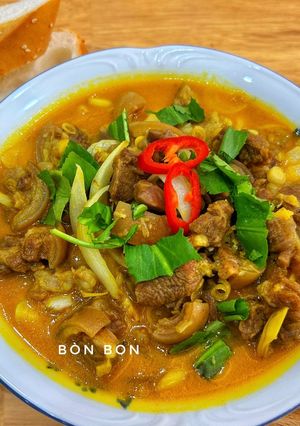 Hình của món Dê Xào Lăn.