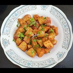 A picture of Shakarkandi ki Chaat.