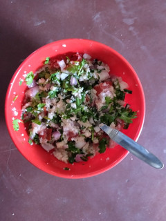 A picture of Tabbouleh Salad (Broken Wheat Salad).