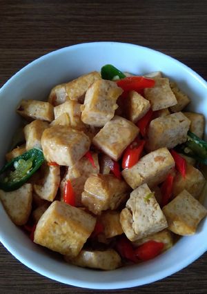 Foto resep Tumis Tahu Pedas