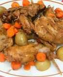 Conejo a la Erdogan (Olla de cocción lenta-SlowCooker-CrockPot)