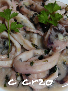 Una foto de Calamares al limón