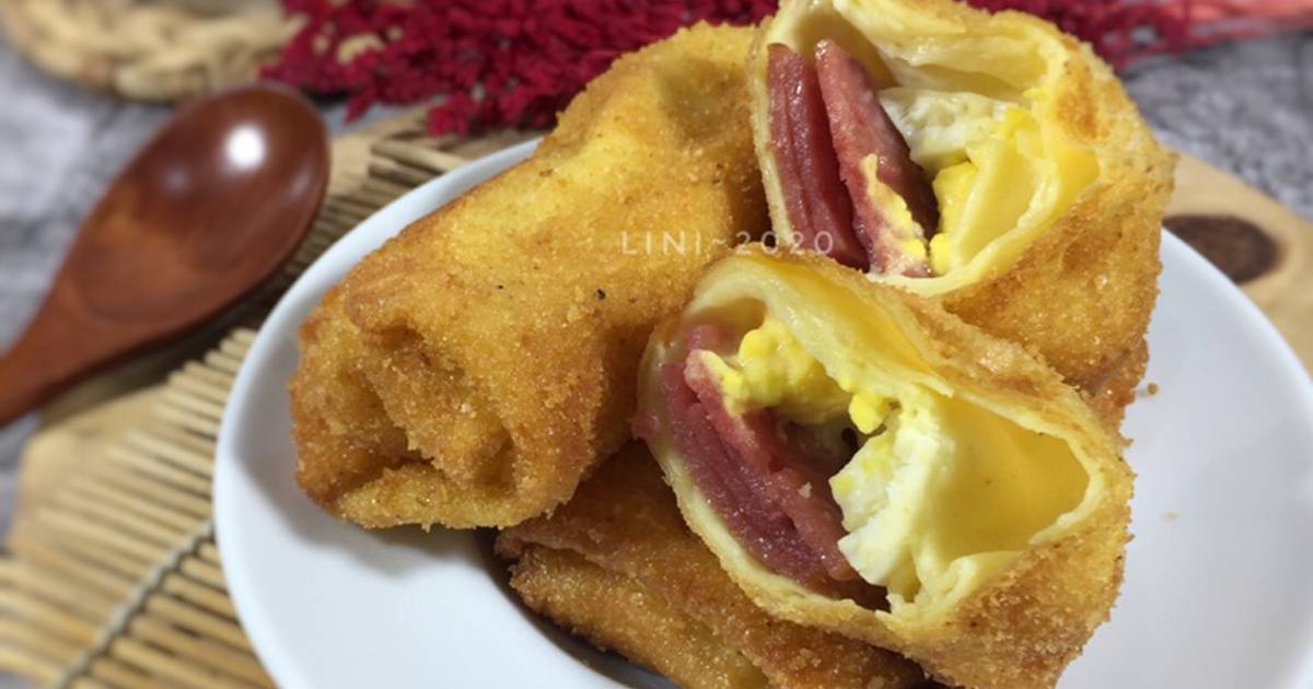 Resep Risol Mayonaise Ham And Telur Oleh Lini Cookpad