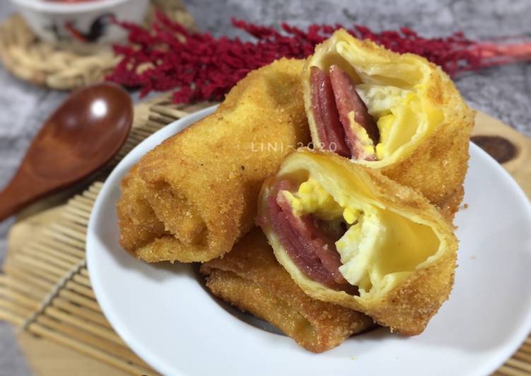 Resep Risol Mayonaise Ham &amp; Telur, Bisa Manjain Lidah