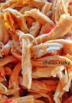 Foto resep Ayam Suwir Pedas