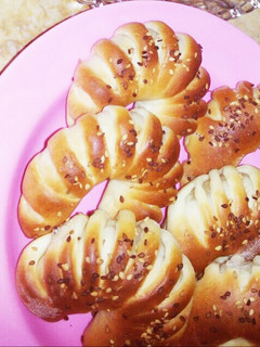 صورة لوصفة معجنات بحشوه الخضار 😋😋