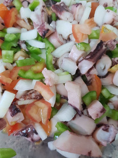Una foto de Ensalada de pulpo