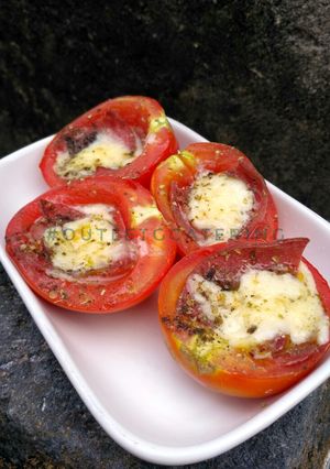 Foto resep Baked tomatoes