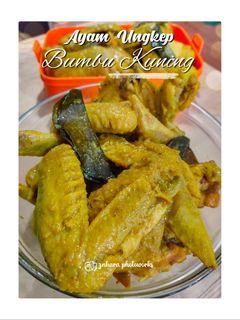 Foto resep Ayam Ungkep Bumbu Kuning