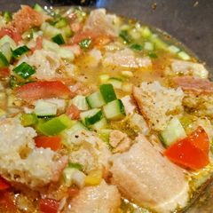 A picture of Gasapcho Alentejano (Gazpacho).