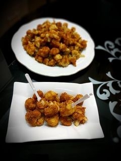 عکسی از دستور گل کلم سوخاری