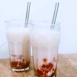 Korean Strawberry Latte