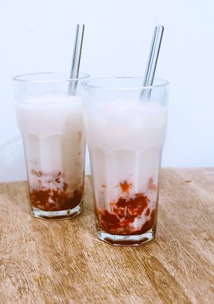 Foto resep Korean Strawberry Latte