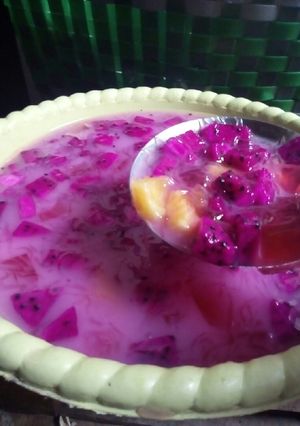 Foto resep Es 2n (naga nangka)