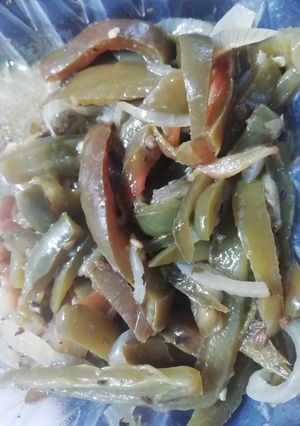 Una foto de Rajas caseras!