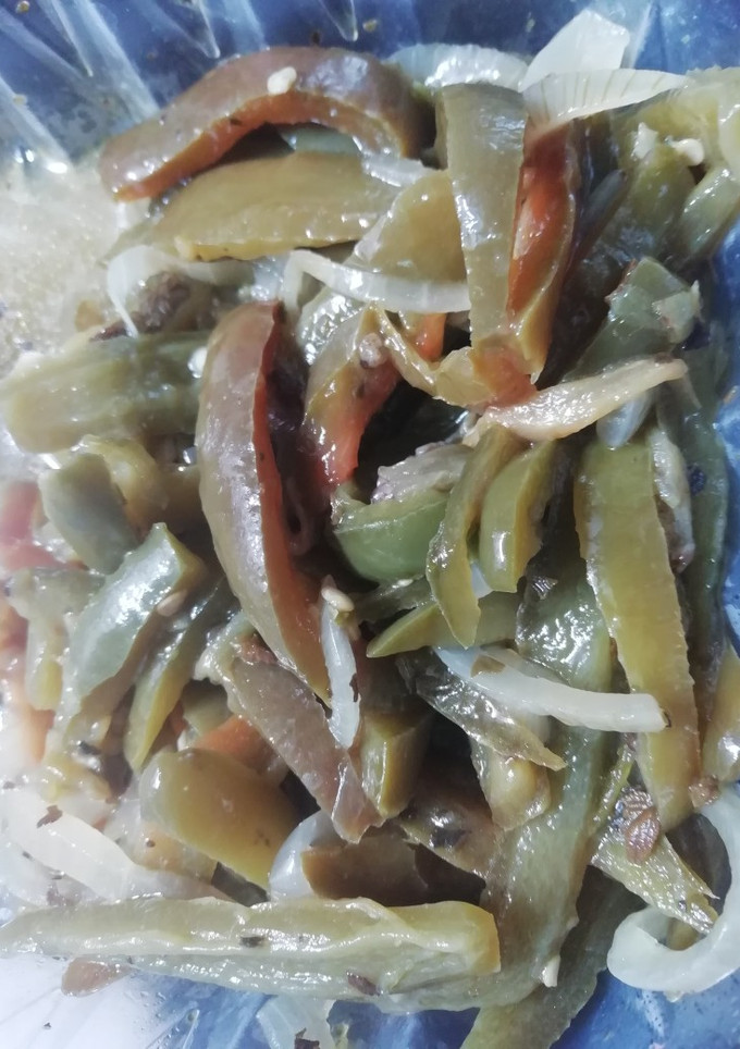 Una foto de Rajas caseras!