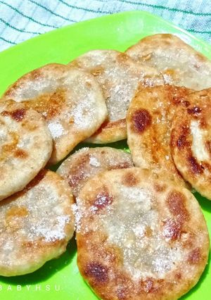 Foto resep Hotteok simpel tanpa Fermipan (pancake korea manis)
