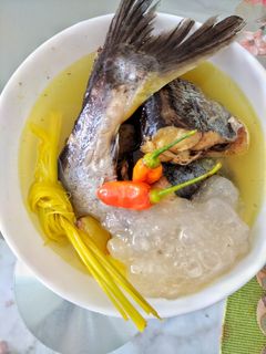 Foto resep Ikan patin kuah kuning dan papeda