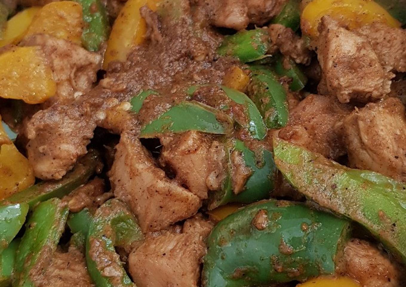 Pepper & Capsicum Chicken