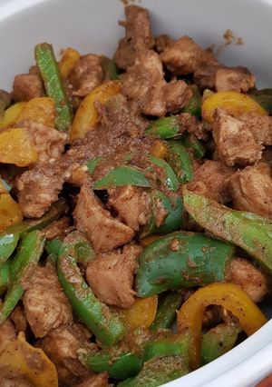 A picture of Pepper & Capsicum Chicken.