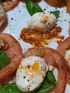 Una foto de Ensalada caprese